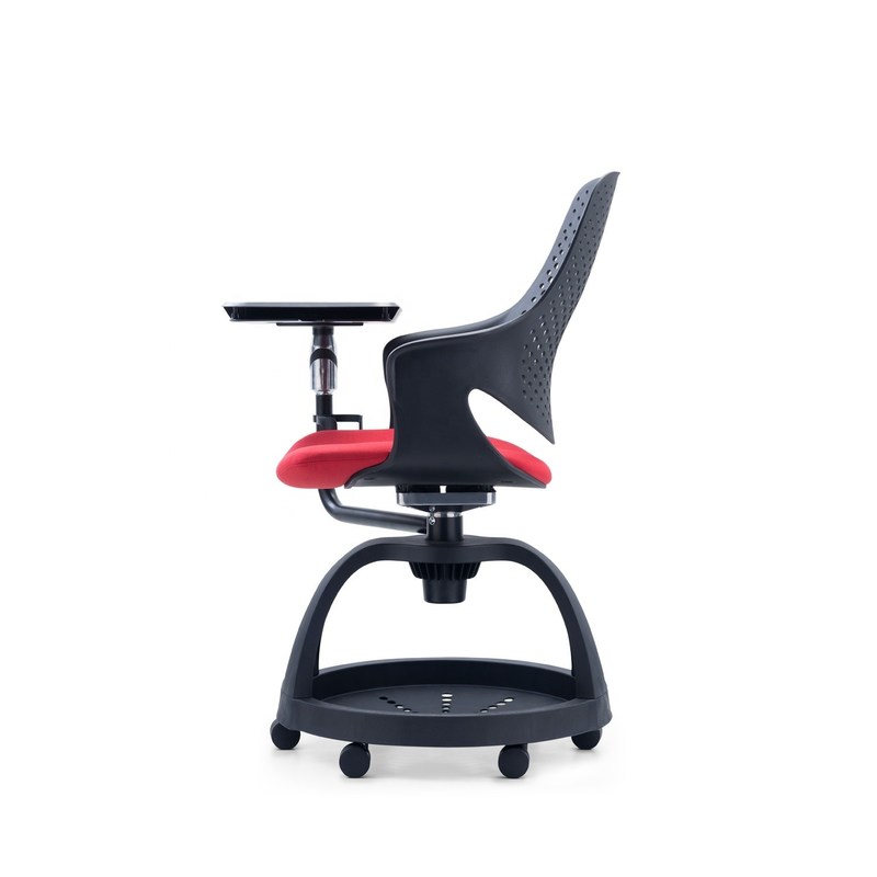 Dobre wykonanie Plastikowe krzesło studenckie z pulpitem Krzesło biurowe dla dyrektora 620*950*940MM