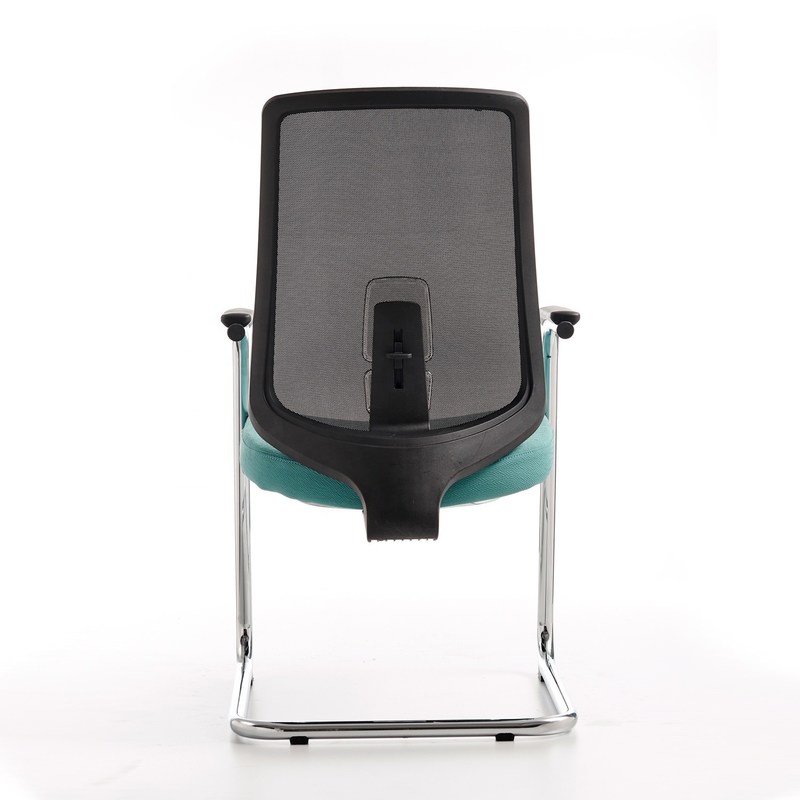 Krzesła biurowe dla pracowników w środku tylnej części z siatką Krzesło do sali konferencyjnej z metalową stopą i bezpłatna dostawa