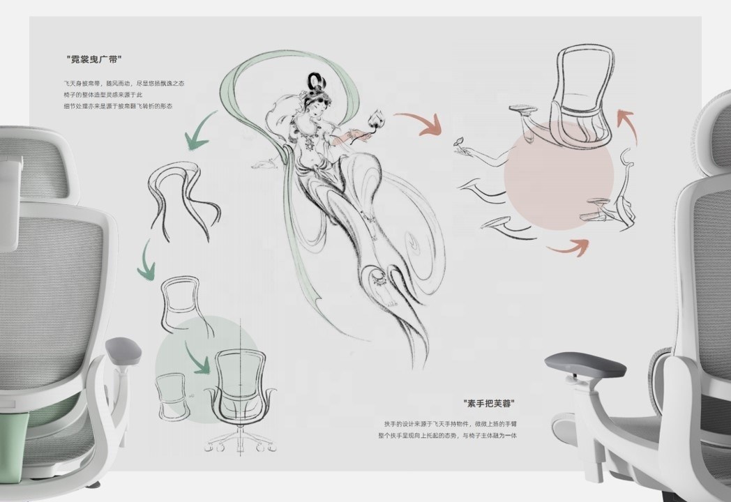 Pełna siatka szef krzesło z Donati mechanizm luksusowy nowoczesny meble biurowe przejść BIFMA Test