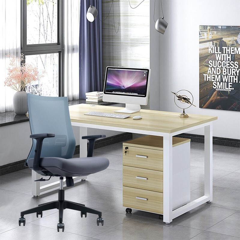 Nowoczesny design Styl Tkanina Środkowy-tył Siatka Krzesło biurowe Dyrektorskie z 2D Ramieniem Ergonomiczne