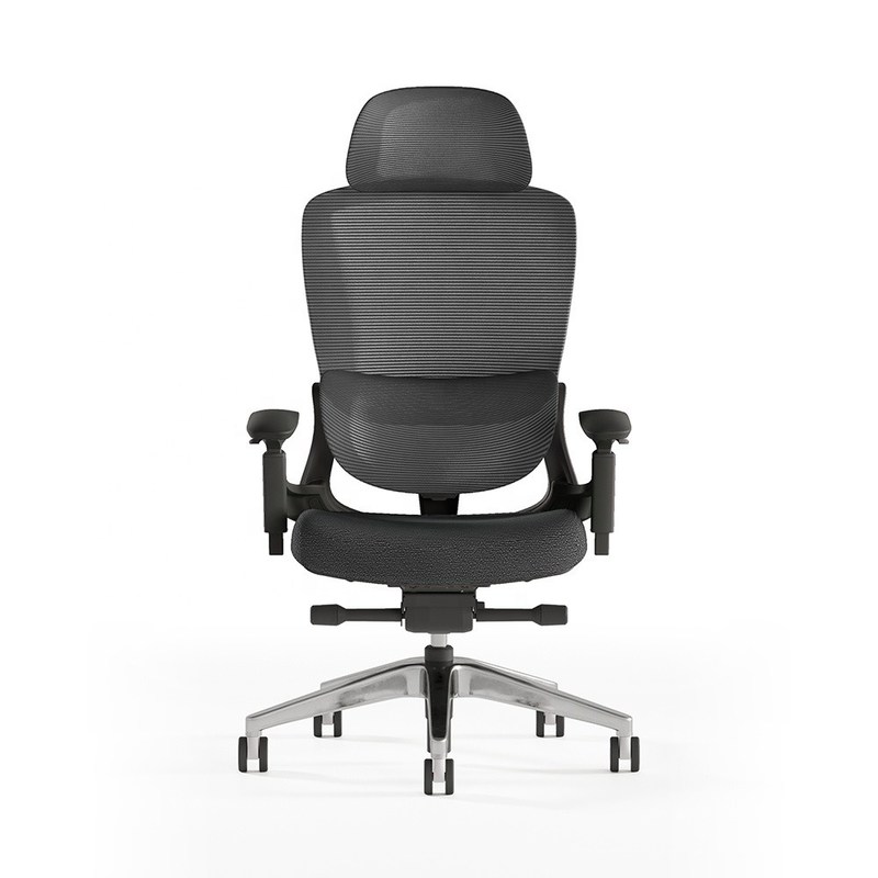 Mechanizm zamknięcia z nachyleniem Luksusowy krzesło szefowe pełno siatkowe dla biura Hotele Dom i szkoła