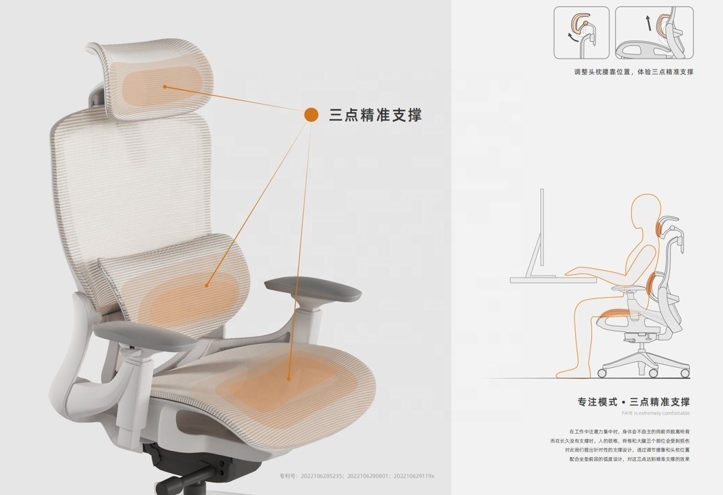 Mechanizm zamknięcia z nachyleniem Luksusowy krzesło szefowe pełno siatkowe dla biura Hotele Dom i szkoła