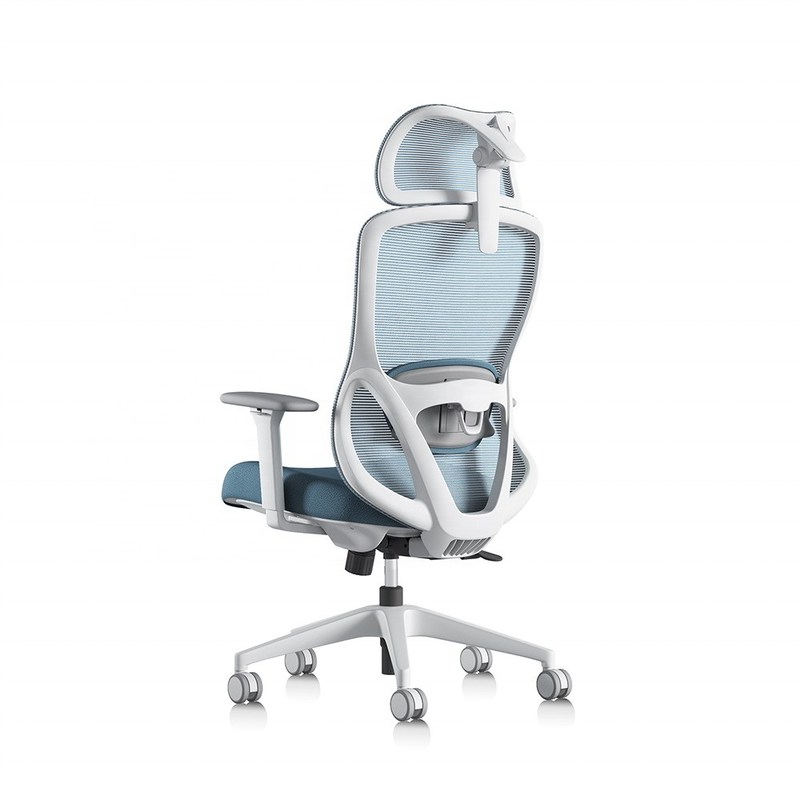 Zmiennego wysokiego krzesła obracającego z podłogą 3D i wygodną poduszką siedziska