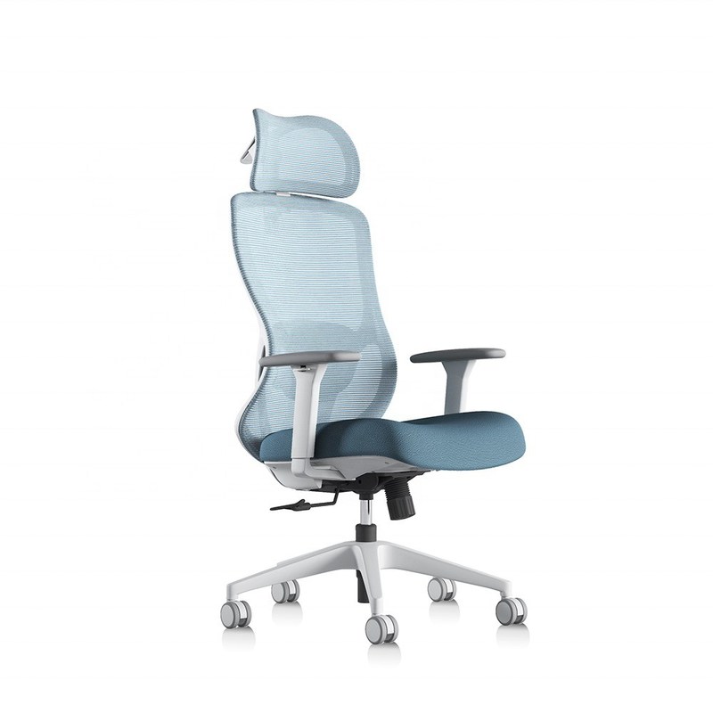 Zmiennego wysokiego krzesła obracającego z podłogą 3D i wygodną poduszką siedziska