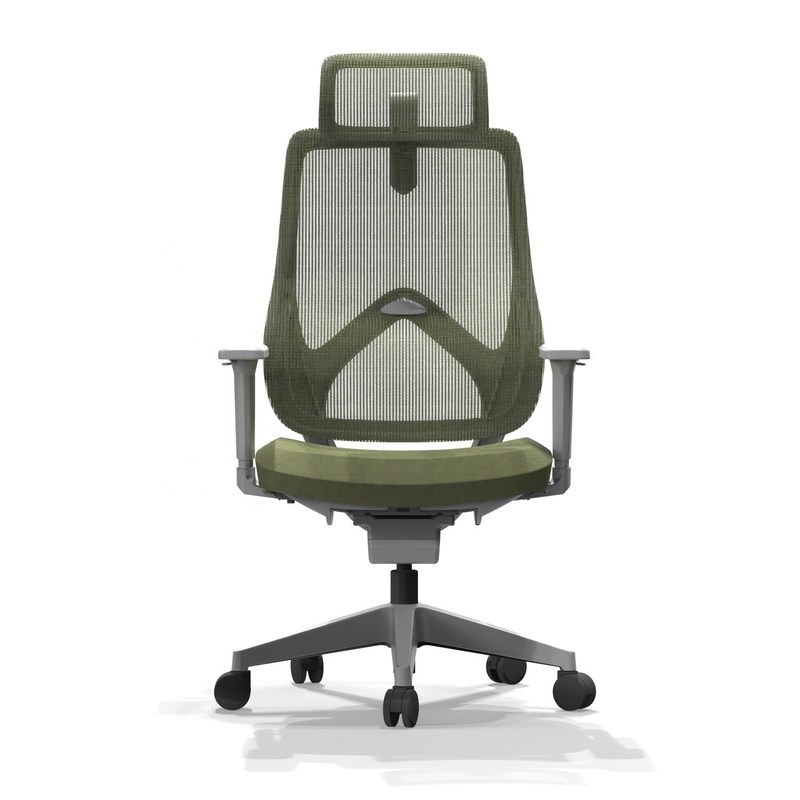 Mechanizm podwozia z napędem drutowym Wysoki plecak Krzesło biurowe z pełną siatką