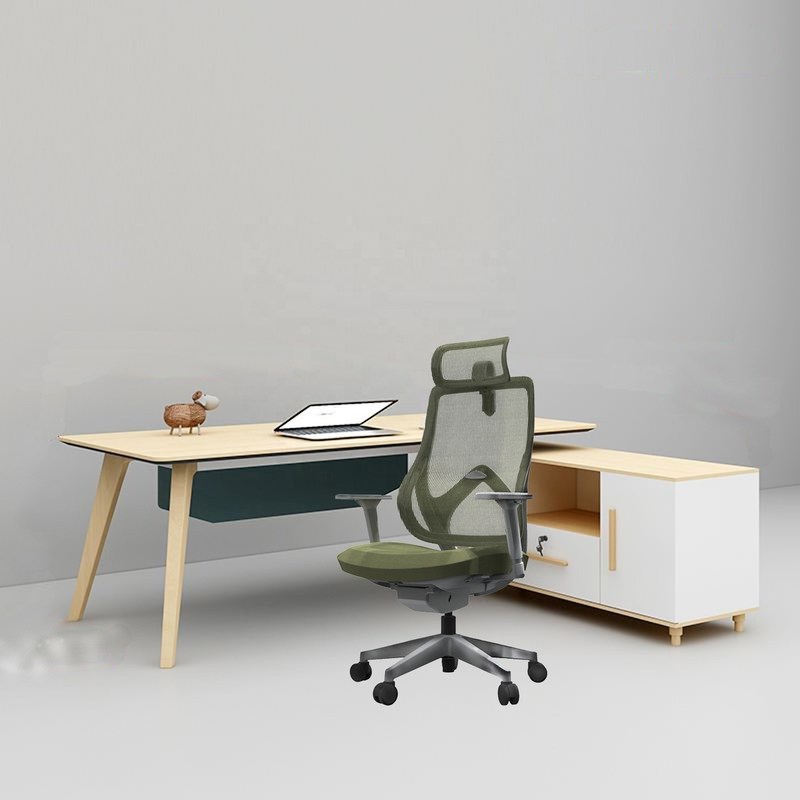 Mechanizm podwozia z napędem drutowym Wysoki plecak Krzesło biurowe z pełną siatką