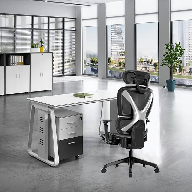 back Full Mesh Office Executive Chair with 73*77*117-126.5cm Size and Ergonomic Design