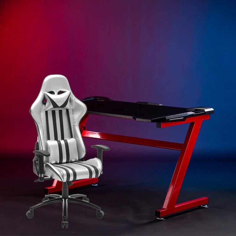 Regulowane oparcie fotela gamingowego dla pracowników e-sportu w biurze/mieszkaniu/szkole